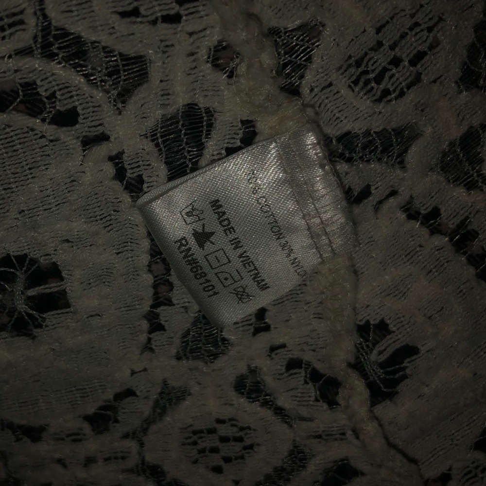 Lace Cardigan W/ Hood - Picture 2 of 3